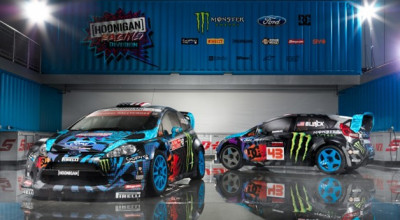 Ken Block va concura în 3 etape WRC 2013 cu un bolid albastru - Photo