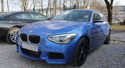 Viitorul BMW M135i, surprins necamuflat - Photo