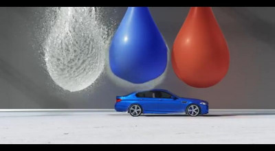 BMW Canada trage la ţintă cu modelul M5 - Photo