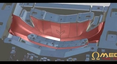 Prima imagine cu bara fata a lui Corvette C7 - Photo