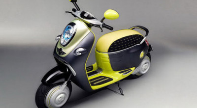 Mini Scooter E Concept la Paris - Photo