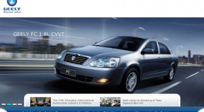 Geely va vinde masâși exlusiv pe internet - Photo