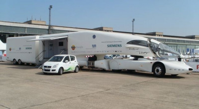 Innotruck - tir electric SF la MobiliTec 2012, Hannover Messe - Photo