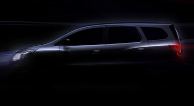 Teaser oficial Chevrolet Spin - un nou monovolum - Photo