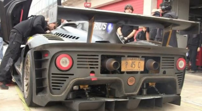 Ferrari P4/5 Competizione văzut şi auzit în timpul testelor de pe Imola - Photo