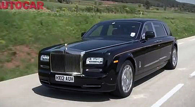 Autocar testeaza Rolls Royce Phantom - Photo