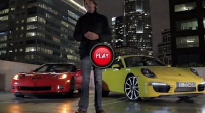 Porsche 911 Carrera S vs Corvette Grand Sport - Photo