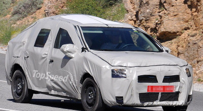 Viitorul Dacia Logan spionat - Photo