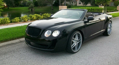 Pe ce model se bazează această replică de Bentley Continental GTC? - Photo