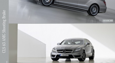 Mercedes-Benz a prezentat CLS63 AMG Shooting Brake - Photo