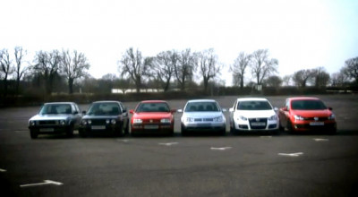 Reuniunea celor 6 generaţii de Volkswagen Golf GTI - Photo