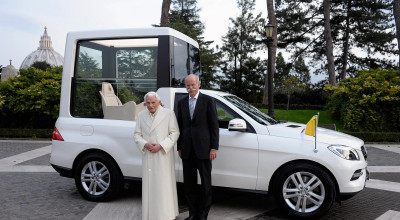 Noul automobil oficial al lui Papa Benedict al XVI-lea - Photo