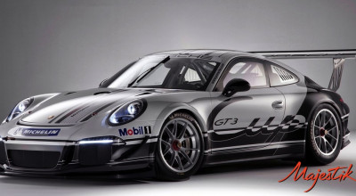 Bolidul Porsche 911 GT3 Cup prezentat în mişcare pe pista de la Weissach - Photo
