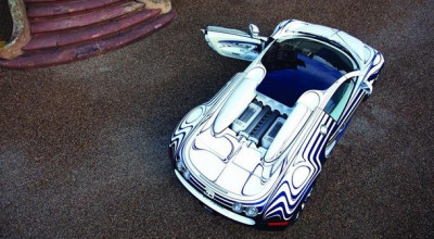 Maşina de porţelan: Bugatti Veyron Grand Sport 