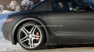 Imagini spion cu Mercedes-Benz SLS AMG Black Series Edition - Photo