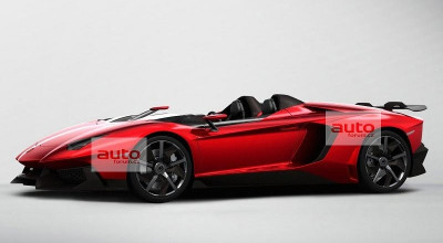 O fotografie neoficiala cu Aventador J Speedster - Photo