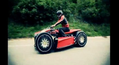 Quad cu motor de Ferrari - Lazareth Wazuma, doar 200.000 de Euro - Photo