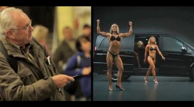 Reclamă interactivă la Mercedes-Benz Viano - Photo