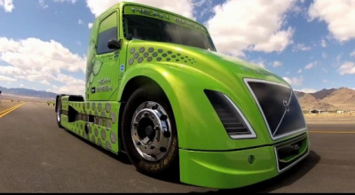 Volvo Mean Green, record mondial de viteză - Photo