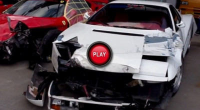 Cimitir auto marca Ferrari - Photo