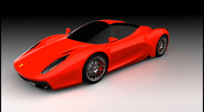 Viitorul Ferrari F70 imaginat de un român - Photo