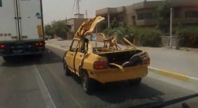 Aşa arată maşinile teroriştilor sinucigaşi care... şi-au ratat misiunea? - Photo