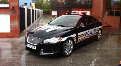 Poliţia Română îşi completează flota cu un Jaguar XFR de 510 CP - Photo