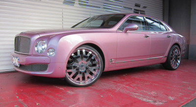 Office-K a vopsit un Bentley Mulsanne în ROZ - Photo