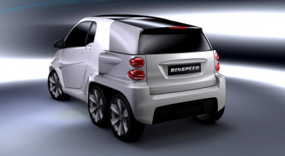 Rinspeed Dock+Go, smart cu 6 roti, la Geneva 2012 - Photo