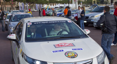 Pe laurii victoriei: Opel Ampera câştigă Raliul Monte Carlo - Photo