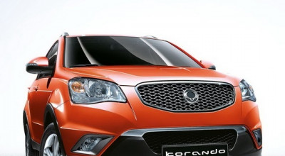Ssang Yong Korando facelift a sosit la Geneva - Photo
