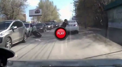 Cand te grabesti undeva, nici macar un accident nu te poate opri - Photo