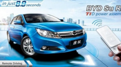 Chinezii lanseaza masina care poate fi operata prin - Photo