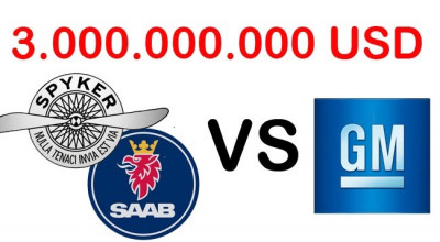 Scandalul Saab continuă: Spyker dă în judecată GM pentru 3 miliarde de dolari daune! - Photo