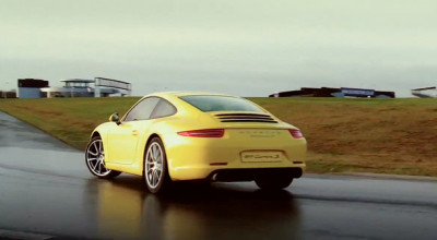Drifturi cu noul Porsche 911 Carrera S, pe Silverstone - Photo