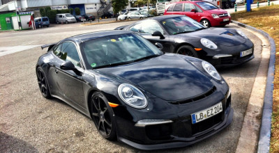 Imagini spion cu noul Porsche 991 GT3 - Photo