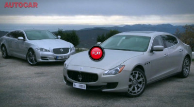 Steven Sutcliffe compară noul Quattroporte cu renumitul aristocrat Jaguar XJ - Photo