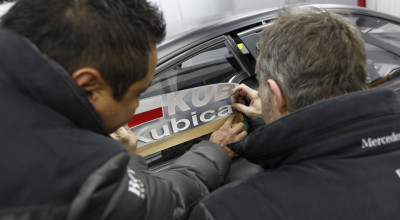 Robert Kubica a testat bolidul Mercedes C-Klasse DTM - Photo