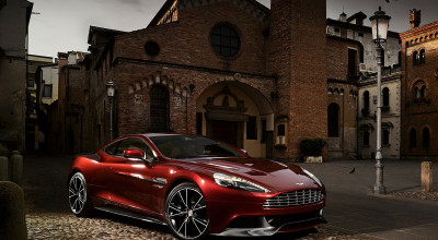 Galerie cu imaginile modelului aniversar Aston Martin Vanquish - Photo