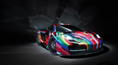 McLaren MP4-12C Art Car de la Hamann - Photo