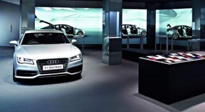 Audi a deschis primul show-room digital din lume - Photo