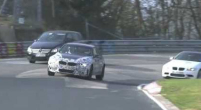 Noul BMW M3 camuflat în timpul testelor pe Nurburgring - Photo