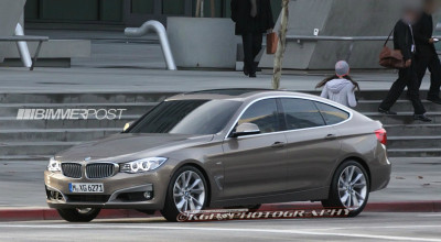 BMW Seria 3 GT - surprins complet decamuflat - Photo