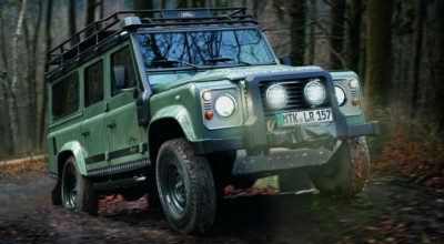 Land Rover Defender pentru vânători - Photo