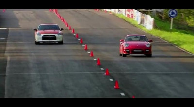 Nissan GT-R vs. Porsche 911 Turbo - Photo