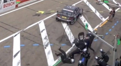 Ralf Schumacher implicat intr-un accident la DTM! - Photo