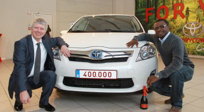 Toyota Europe a livrat hibridul cu numărul 400.000 în Europa - Photo