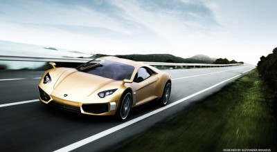 Lamborghini Coupe creat de Alex Imnadze - Photo