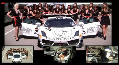 Câte fete încap într-un Lamborghini Gallardo? - Photo