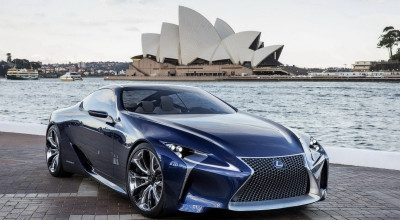 Lexus LF-LC Blue Concept prezentat în Australia - Photo